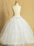 Kids Petticoats for Flower Girls Dresses Little Girls Crinoline 2 Hoop Skirt Petticoat Lolita Skirt Underskirt